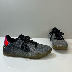 Nike Kobe 11 Elite GS “TV” Gray Shoes Size 4Y